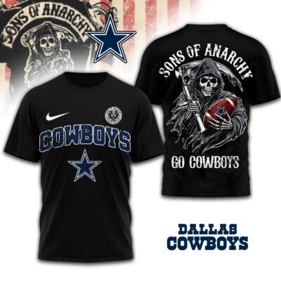 Dallas Cowboys | Premium NFL Sons of Anarchy 3D Shirt - 4XL