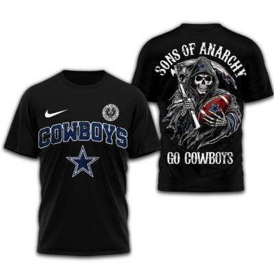 Alternative view of Dallas Cowboys | Premium NFL Sons of Anarchy 3D Shirt