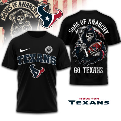 Houston Texans | Premium NFL Sons of Anarchy 3D Shirt