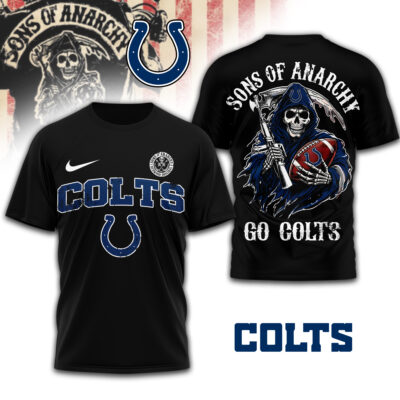 Indianapolis Colts | Premium NFL Sons of Anarchy 3D Shirt - L