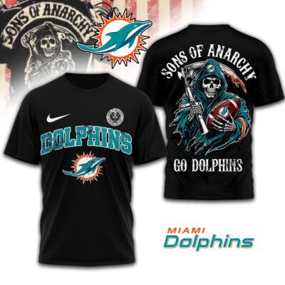 Miami Dolphins | Premium NFL Sons of Anarchy 3D Shirt