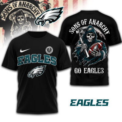 Philadelphia Eagles | Premium NFL Sons of Anarchy 3D Shirt