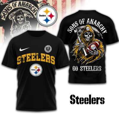 Pittsburgh Steelers | Premium NFL Sons of Anarchy 3D Shirt