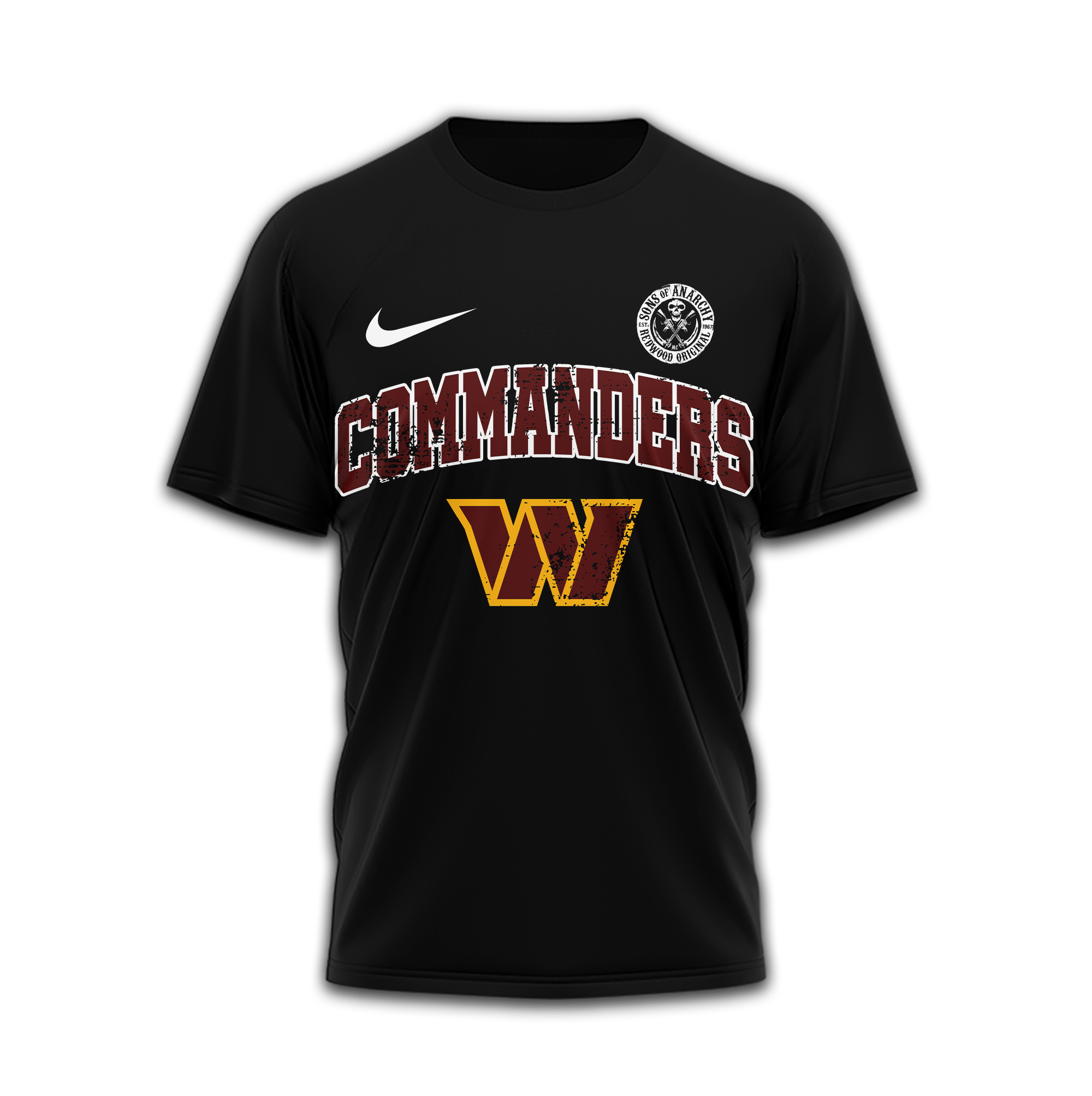 Washington Commanders | Premium NFL Sons of Anarchy 3D Shirt - Image 3