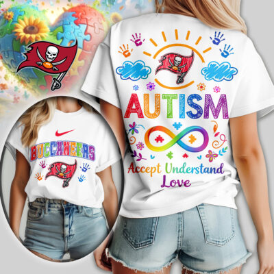 Tampa Bay Buccaneers | Premium NFL National Autism Acceptance Month Women Shirt