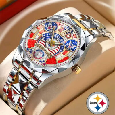 Pittsburgh Steelers | Prermium NFL 250 Years Of America Fashion Design Men Watch