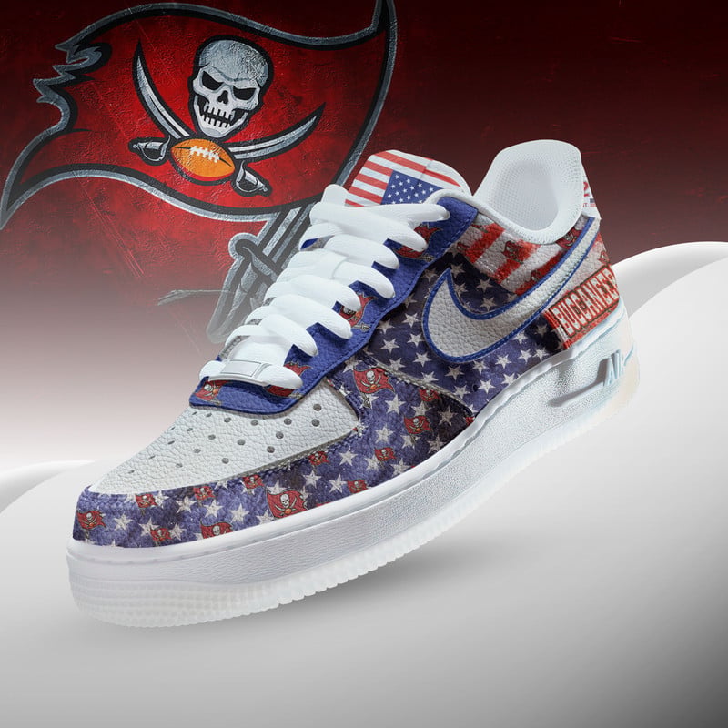 Tampa Bay Buccaneers | Premium NFL 250 Years Of America AF1 Shoes