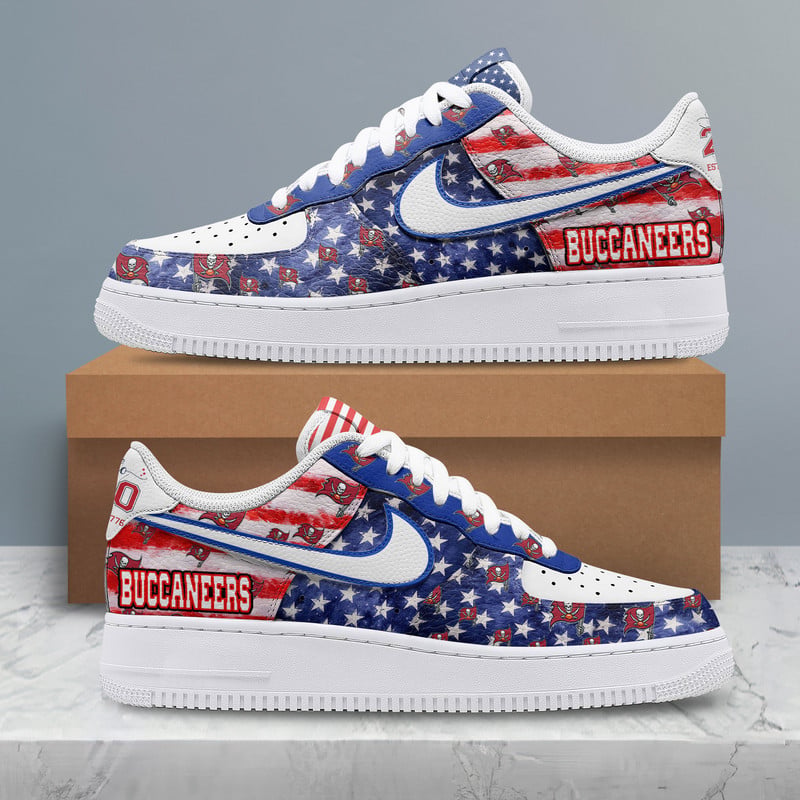 Tampa Bay Buccaneers | Premium NFL 250 Years Of America AF1 Shoes - Image 2