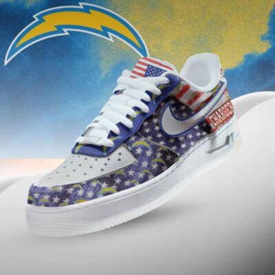 Los Angeles Chargers | Premium NFL 250 Years Of America AF1 Shoes