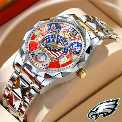 Philadelphia Eagles | Prermium NFL 250 Years Of America Fashion Design Men Watch