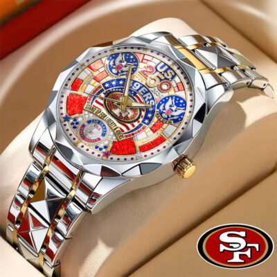 San Francisco 49ers | Prermium NFL 250 Years Of America Fashion Design Men Watch