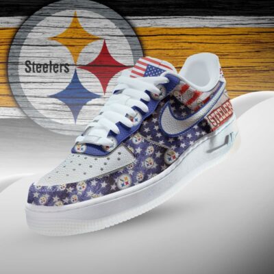 Pittsburgh Steelers | Premium NFL 250 Years Of America AF1 Shoes