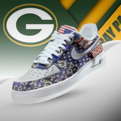 Green Bay Packers | Premium NFL 250 Years Of America AF1 Shoes