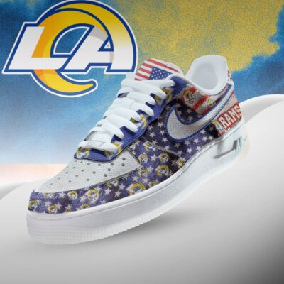Los Angeles Rams | Premium NFL 250 Years Of America AF1 Shoes
