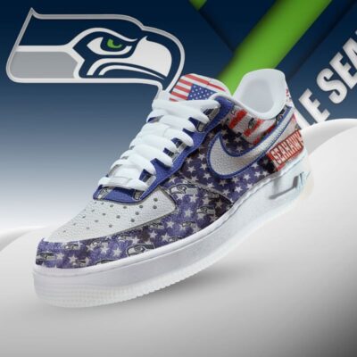 Seattle Seahawks | Premium NFL 250 Years Of America AF1 Shoes