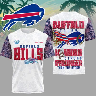 Buffalo Bills | Premium NFL Hawaii Strong 3D Shirt