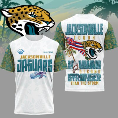 Jacksonville Jaguars | Premium NFL Hawaii Strong 3D Shirt