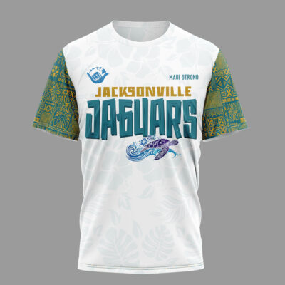Alternative view of Jacksonville Jaguars | Premium NFL Hawaii Strong 3D Shirt