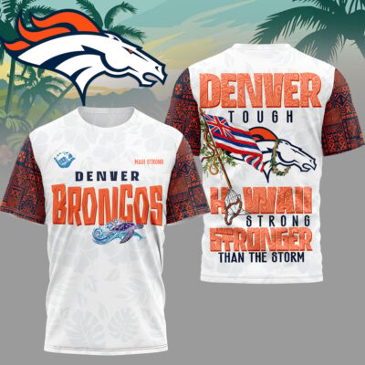 Denver Broncos | Premium NFL Hawaii Strong 3D Shirt