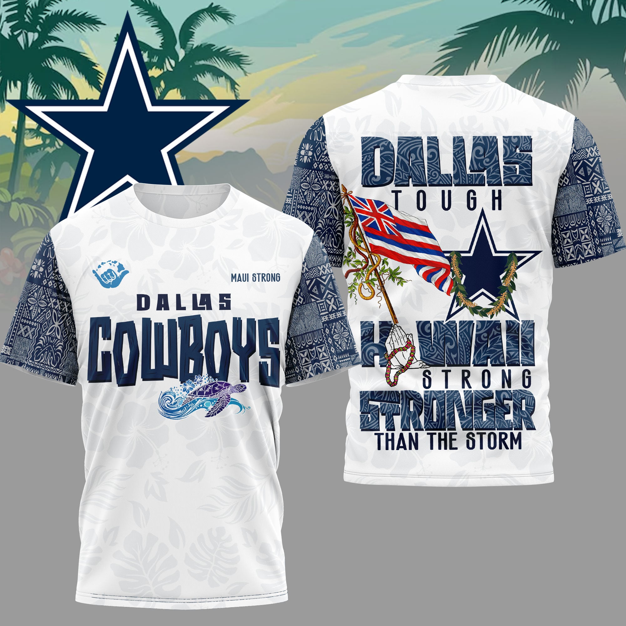 Chicago Bears | Premium NFL Hawaii Strong 3D Shirt