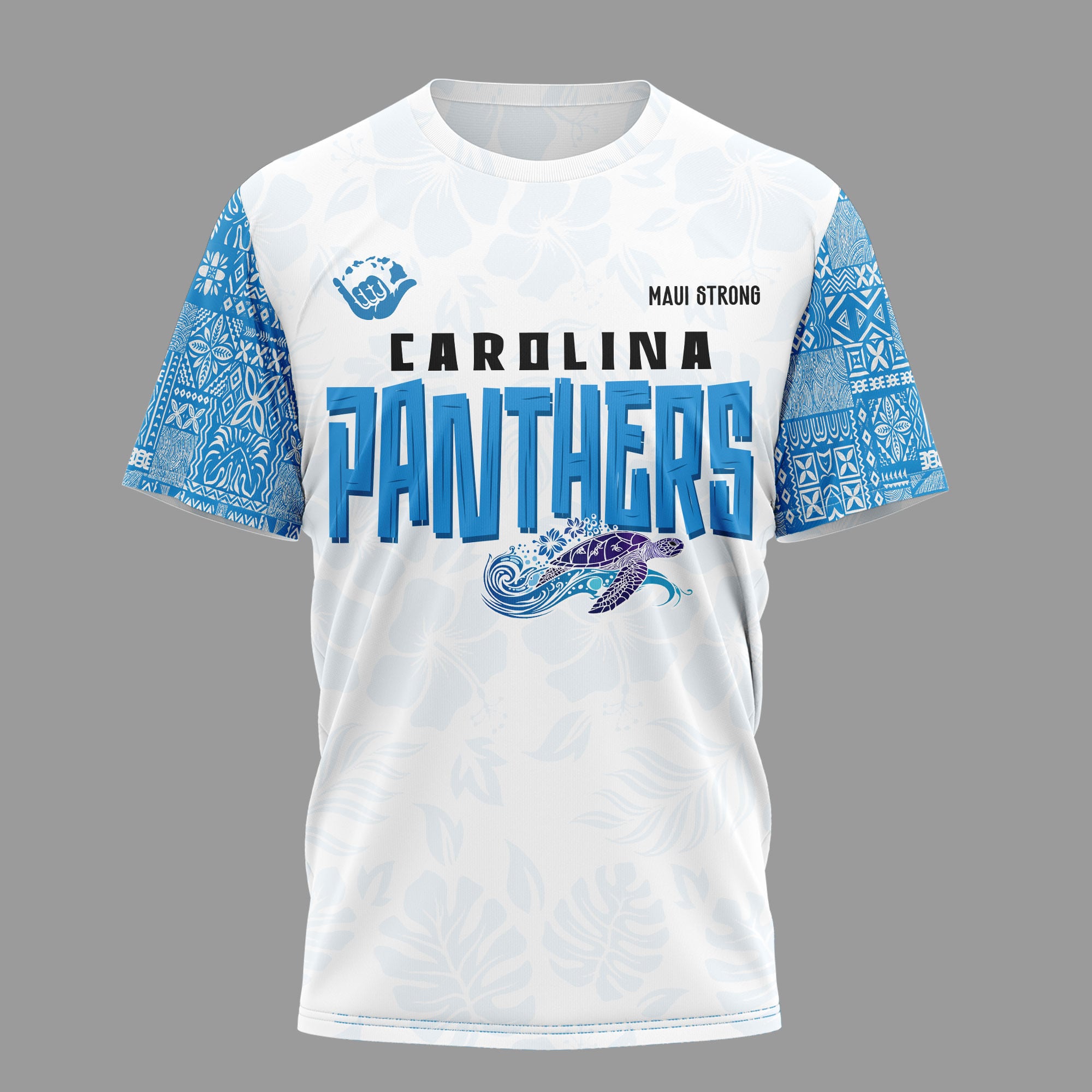 Carolina Panthers | Premium NFL Hawaii Strong 3D Shirt - Image 2