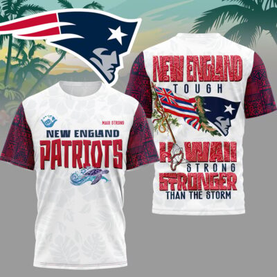 New England Patriots | Premium NFL Hawaii Strong 3D Shirt