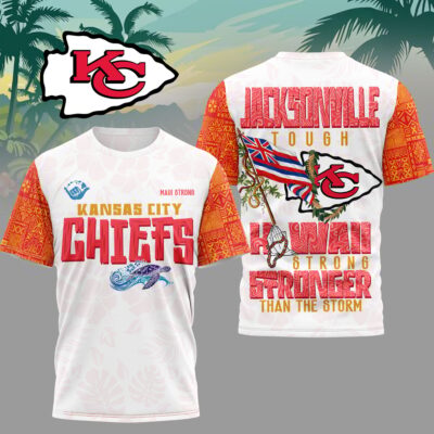 Kansas City Chiefs | Premium NFL Hawaii Strong 3D Shirt