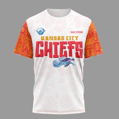 Alternative view of Kansas City Chiefs | Premium NFL Hawaii Strong 3D Shirt