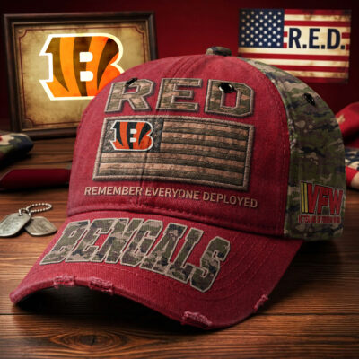 Cincinnati Bengals | Premium NFL Remember Everyone Deployed Classic Cap