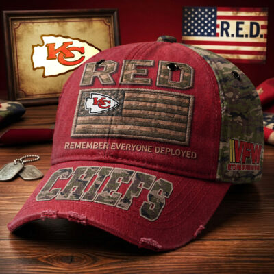 Kansas City Chiefs | Premium NFL Remember Everyone Deployed Classic Cap