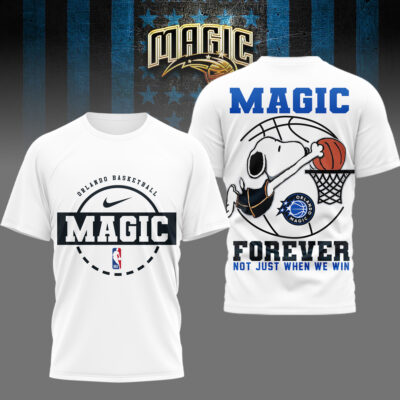 Orlando Magic | Premium NBA Snoopy Forever Loyal 3D Shirt