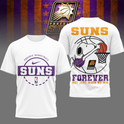 Phoenix Suns | Premium NBA Snoopy Forever Loyal 3D Shirt