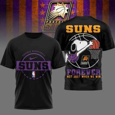Phoenix Suns | Premium NBA Snoopy Forever Loyal 3D Shirt