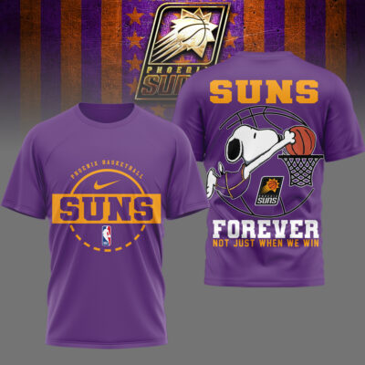 Phoenix Suns | Premium NBA Snoopy Forever Loyal 3D Shirt