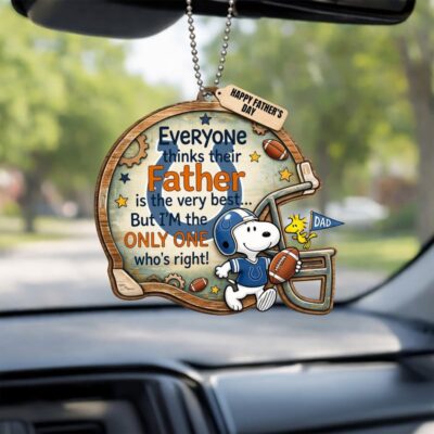 Indianapolis Colts | Premium NFL Father Day Car Hanging Ornament