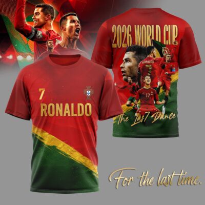 Cristiano Ronaldo | Premium WC26 The Last Dance 3D Shirt