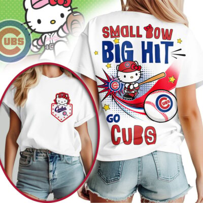 Chicago Cubs | Premium MLB Hello Kitty Women Shirt - 4XL