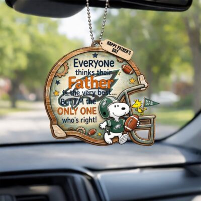 Philadelphia Eagles | Premium NFL Father Day Car Hanging Ornament - Pack 3