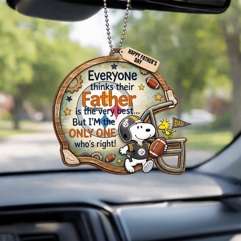 San Francisco 49ers | Premium NFL Father Day Car Hanging Ornament