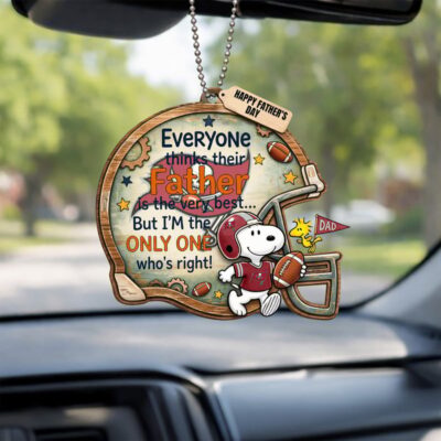 Tampa Bay Buccaneers | Premium NFL Father Day Car Hanging Ornament