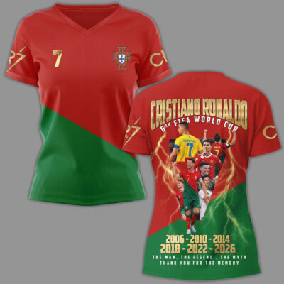 Cristiano Ronaldo | Premium WC26 3D Shirt