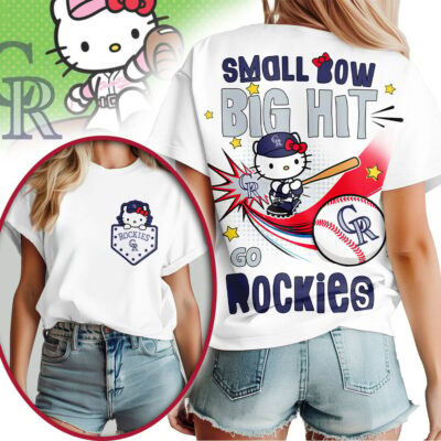 Colorado Rockies | Premium MLB Hello Kitty Women Shirt