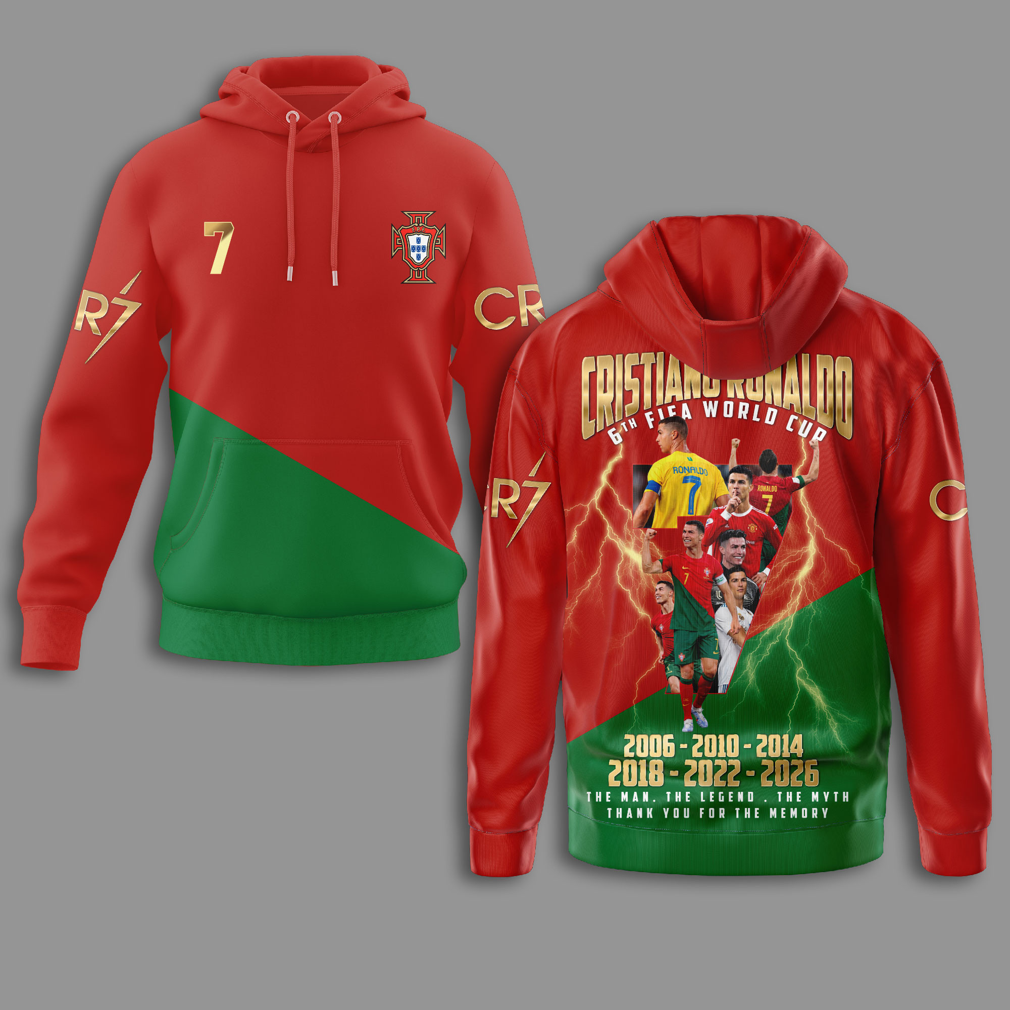 Cristiano Ronaldo | Premium WC26 3D Shirt - Image 4