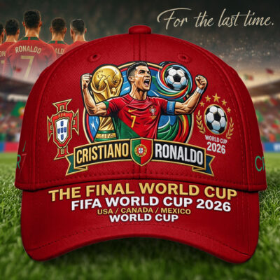 Cristiano Ronaldo | Premium WC26 Classic Cap - Red