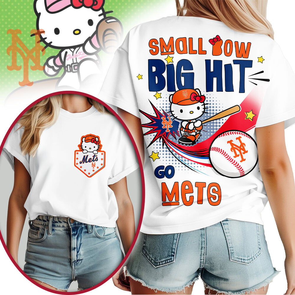 New York Mets | Premium MLB Hello Kitty Women Shirt