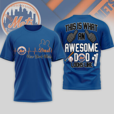 Miami Marlins | Premium MLB Father Day Awesome Dad 3D Shirt