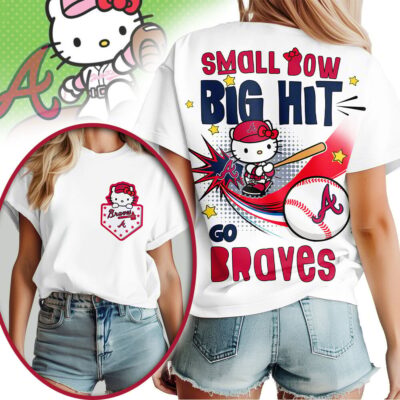 Atlanta Braves | Premium MLB Hello Kitty Women Shirt