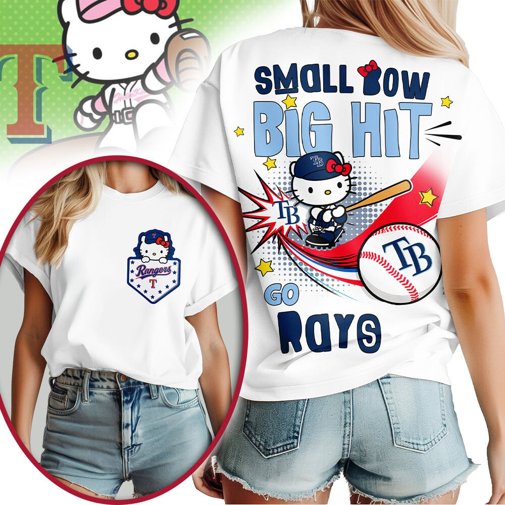 Texas Rangers | Premium MLB Hello Kitty Women Shirt