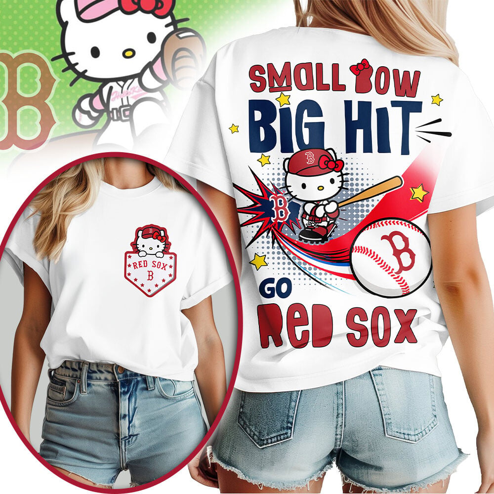 Boston Red Sox | Premium MLB Hello Kitty Women Shirt