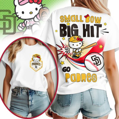 San Diego Padres | Premium MLB Hello Kitty Women Shirt - L